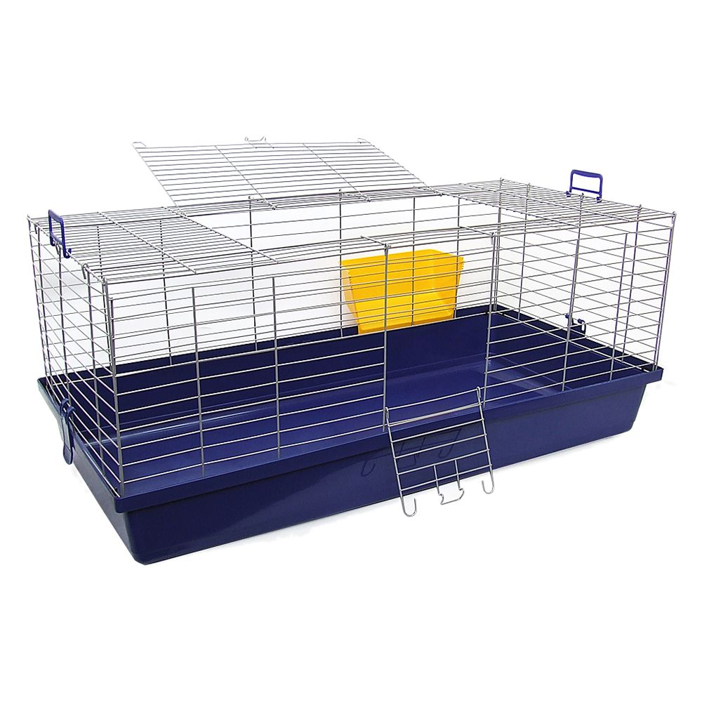 Skyline Maxi XXL Small Pet Cage Dark Blue: 119 x 59 x 47 cm (L x W x H)