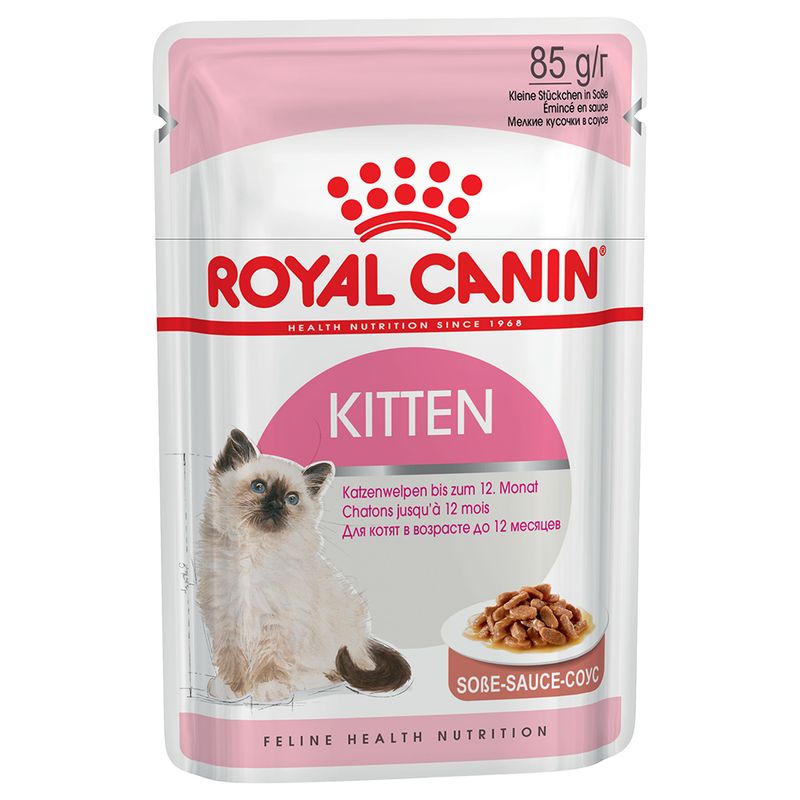 Royal Canin Wet Cat Food Saver Pack 24 x 85g Instinctive in Gravy