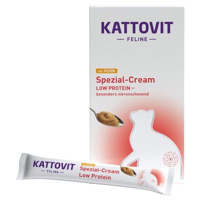 ​​​​​​​Kattovit Special Cream Low Protein Chicken (6 x 15g)