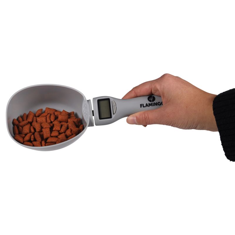 Flamingo Food Scoop with Digital Scales Skalo 300ml