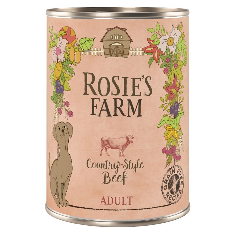 Rosie's Farm Adult Mixed Trial Packs - 6 x 400g Mixed Pack I (3 Flavours)