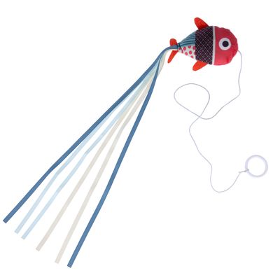 TIAKI Fish Cat Dangler Toy with Finger Ring 1 Toy