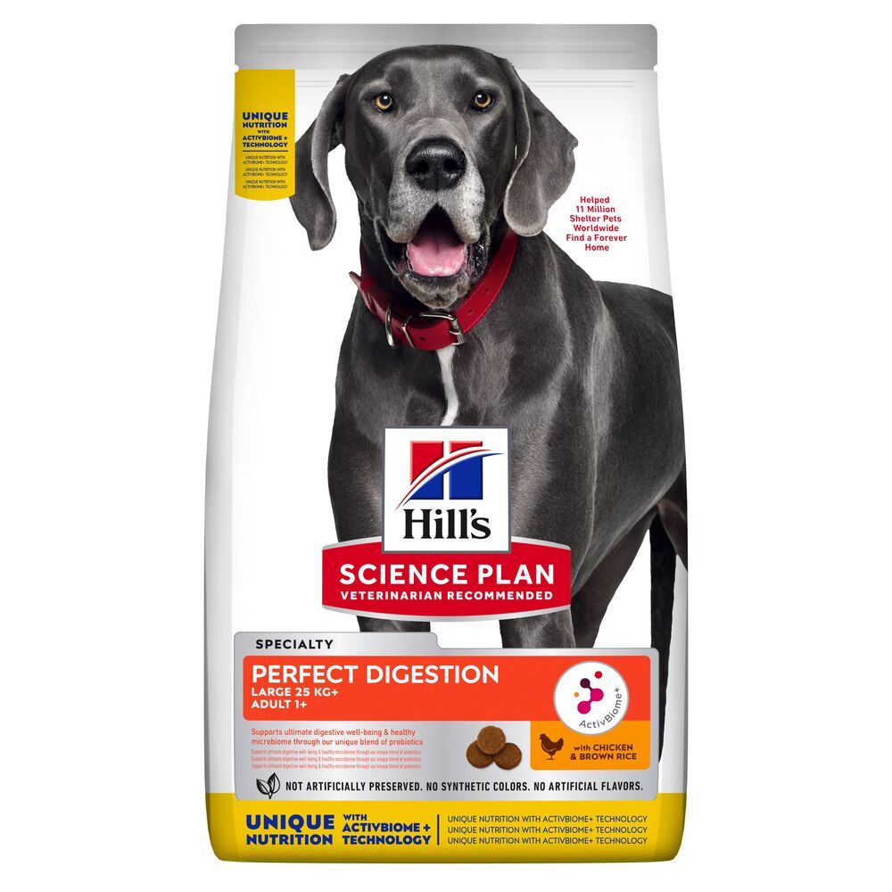 Hill's Science Plan Adult 1+ Perfect Digestion Large Breed with Chicken 14kg