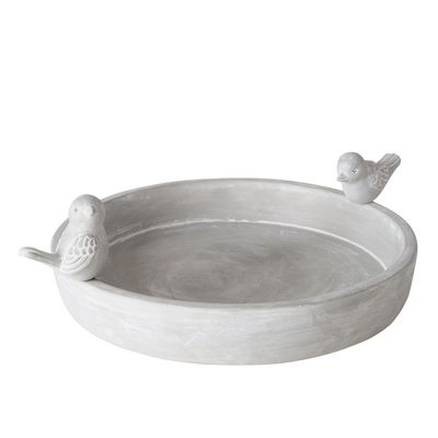 Boltze Badum Bird Bath 30 x 24 x 11cm (L x W x H)