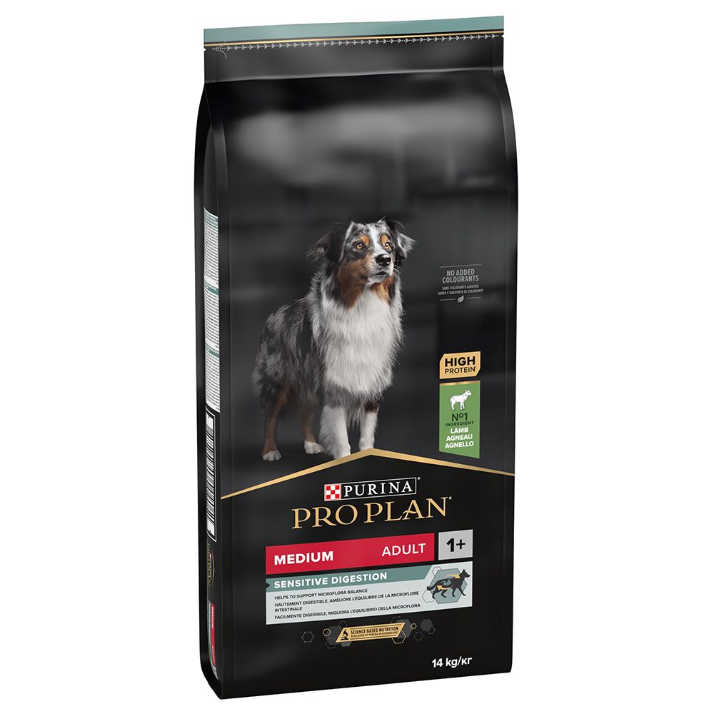 PURINA PRO PLAN Medium Adult Lamb & Rice Sensitive Digestion 3kg