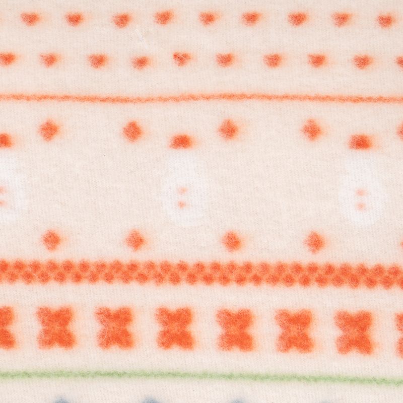 TIAKI Cuddly Cushion with Nordic Winter Pattern approx. 72 x 52 x 12 cm (L x W x H)