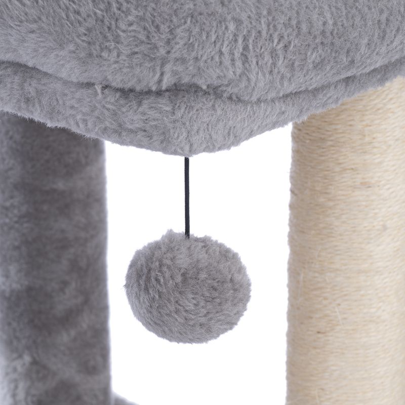 zooplus Basics Medium Scratching Tree Grey