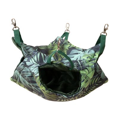 TIAKI Jungle Collection Small Pet Hammock Size S: approx. 35 x 35 cm (L x W)