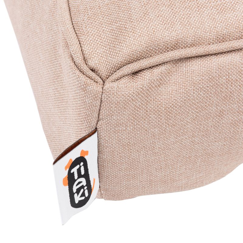 TIAKI Memory Foam Dog Mattress - Beige S: 80 x 60 x 17cm (L x W x H)