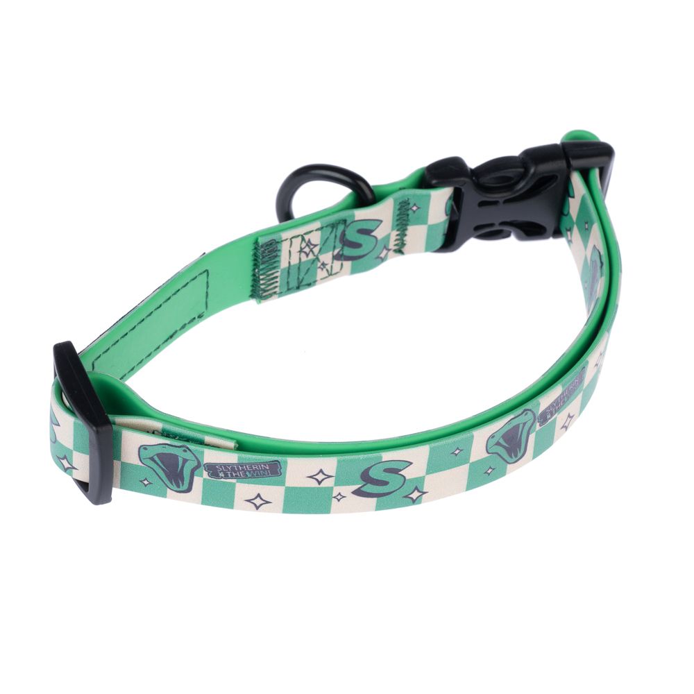 Harry Potter Slytherin Collar - Green Size S: Neck Circumference 25 - 36 cm, Width 20mm