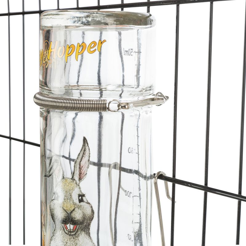 Trixie Honey & Hopper Glass Drinker 250ml