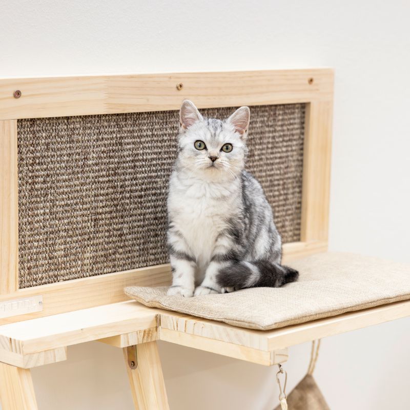 Kerbl Pet Cat Bed Timber Brown