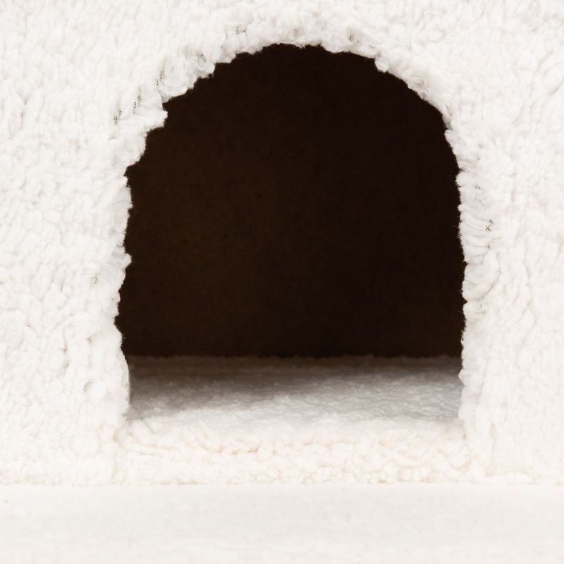 La Digue II Cat Tree Wool White