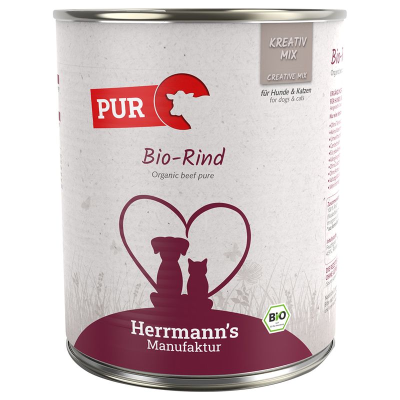 Herrmann's Pure Meat / Organic Pure Meat 6 x 800g Organic Turkey