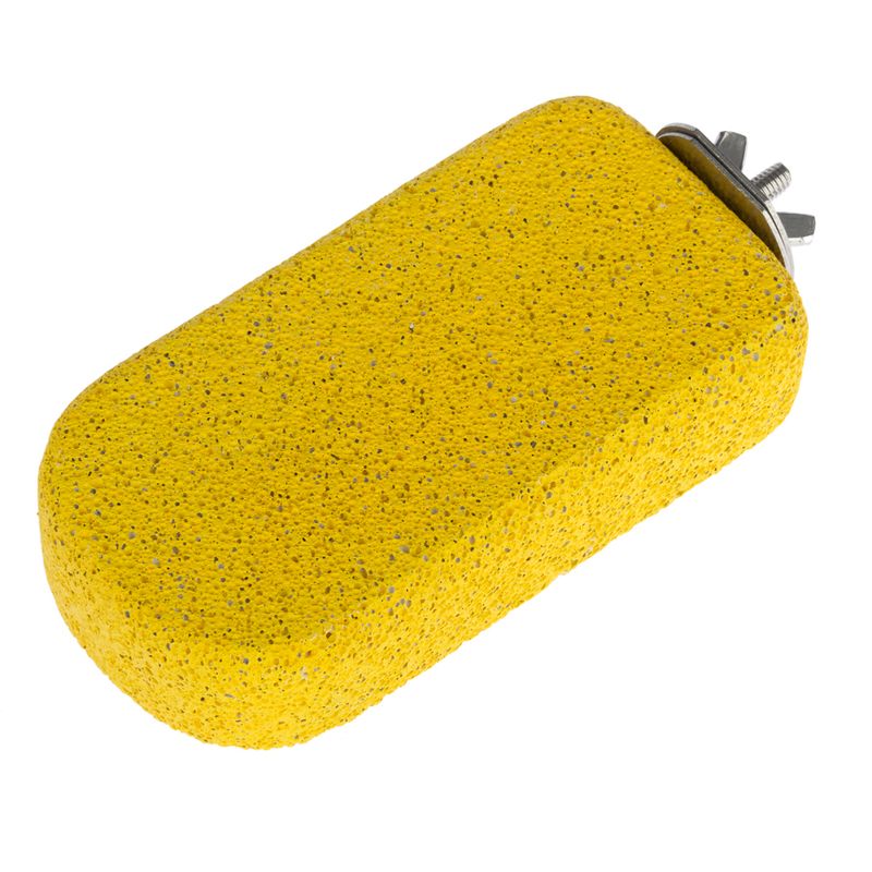 TIAKI Wide Pumice Bird Perch 13.5 x 7 x 2.8 cm (L x W x H)