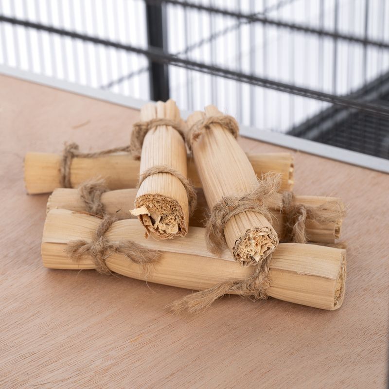 TIAKI Husk Chewies Nibble Bird Toy 5 toys