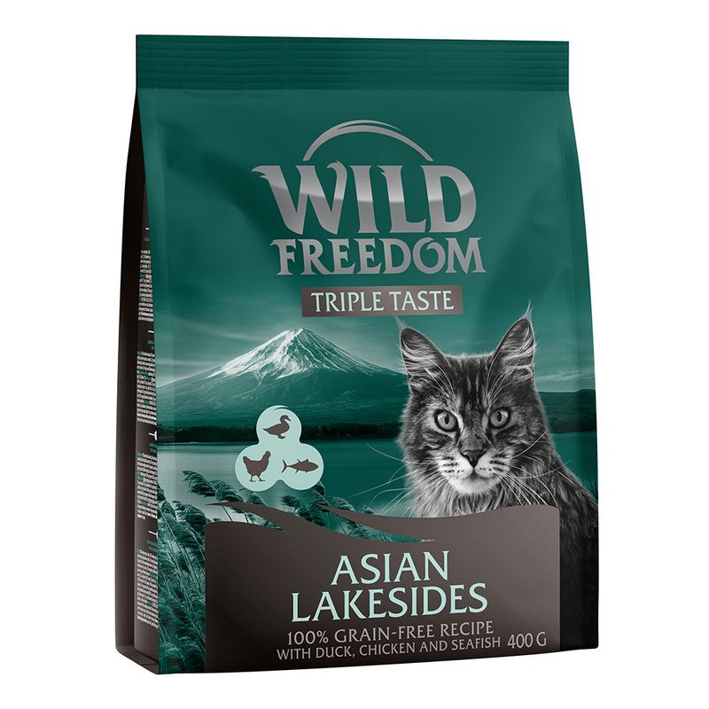 3 x 400g Wild Freedom Dry Cat Food - Try Now! Adult \