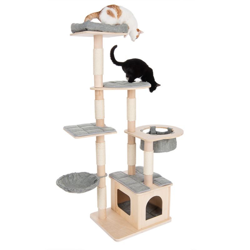 Ankara Cat Tree Grey