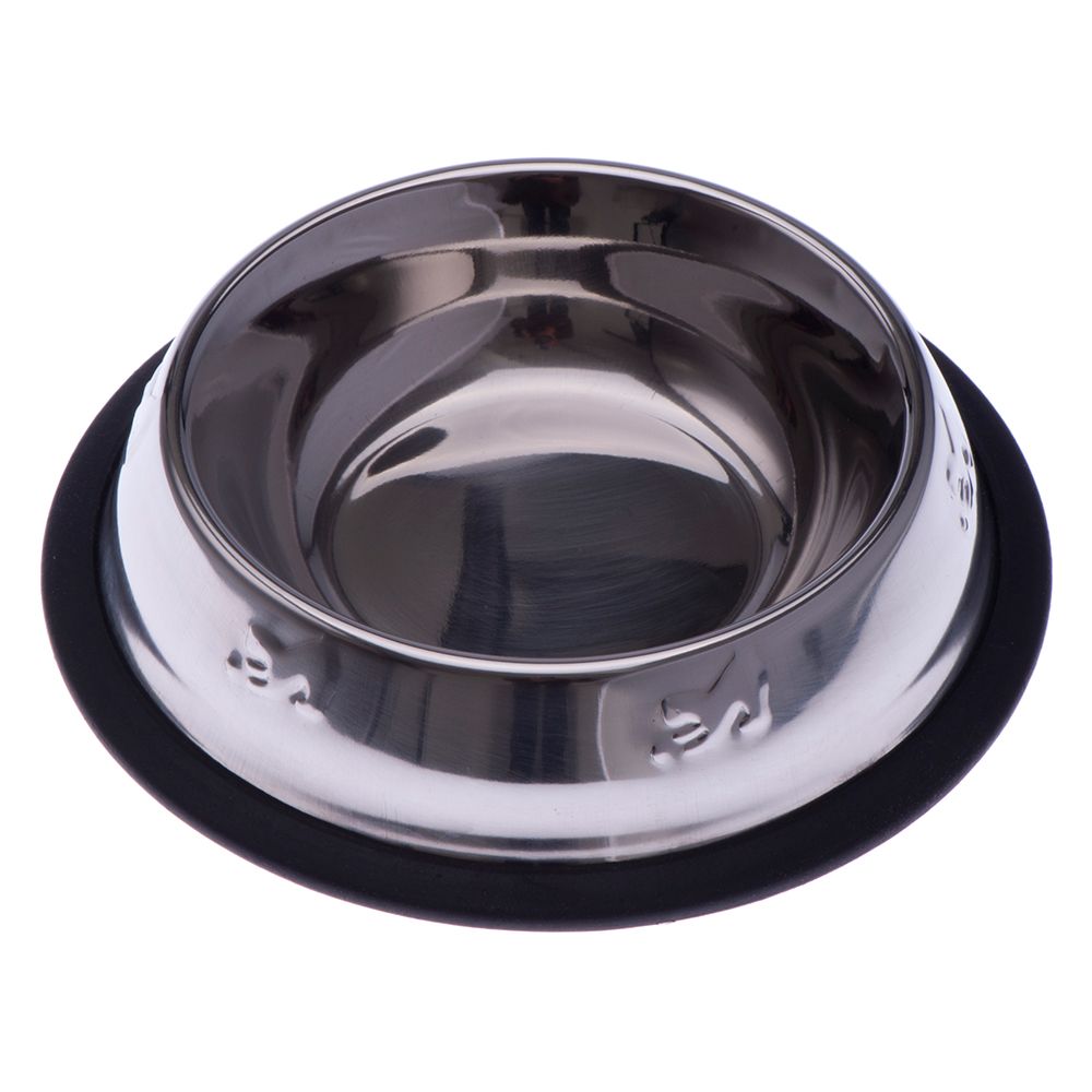 Slip-proof Cat Bowl with Imprint 200 ml, Diameter 15 cm