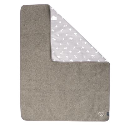 Nomad Tales Blush Waterproof Cuddle Blanket - Taupe 140 x 105 cm (L x W)