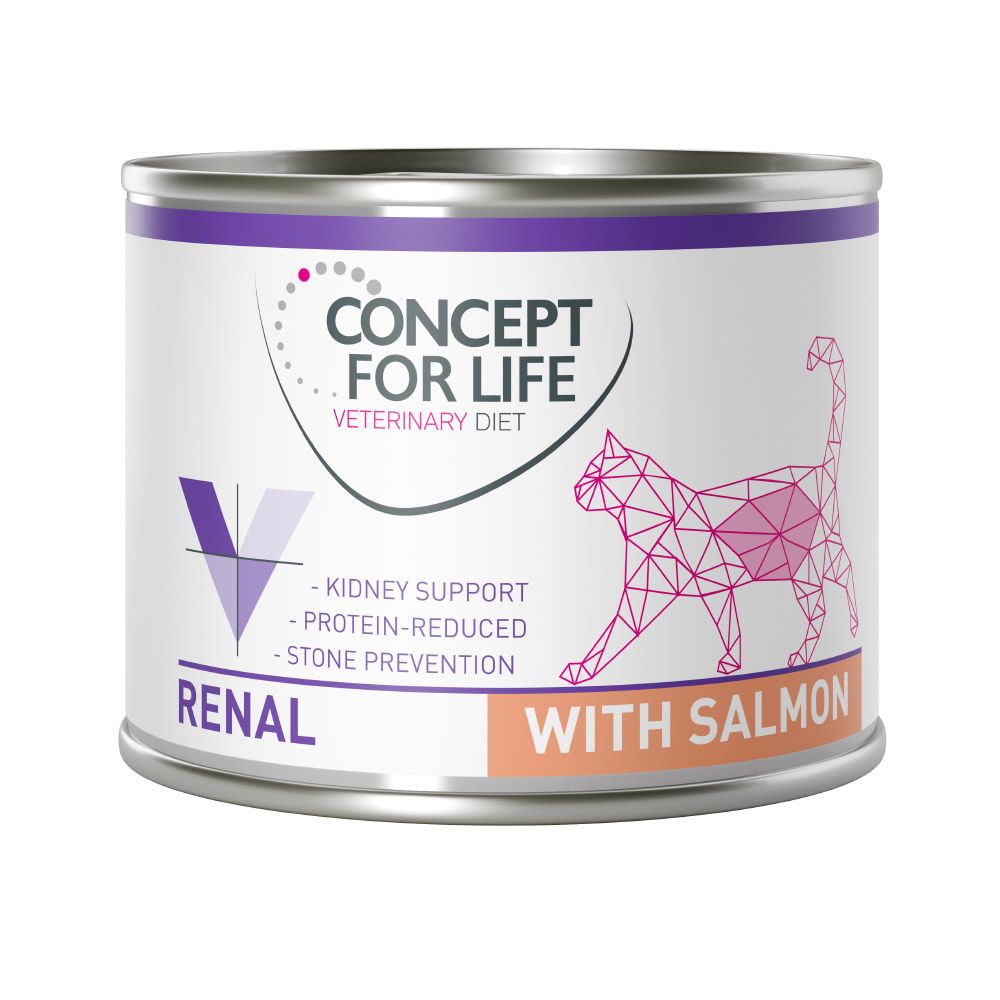 Concept for Life Veterinary Diet Renal with Salmon 6 x 200g