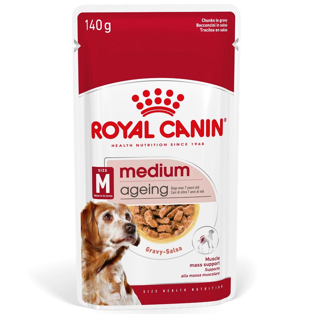 Royal Canin Medium Ageing in Gravy 10 x 140g