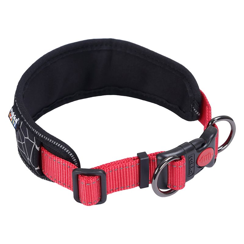 Rukka® Cube Soft collar, red / black Size S: 30-40 cm neck circumference, W 20 mm