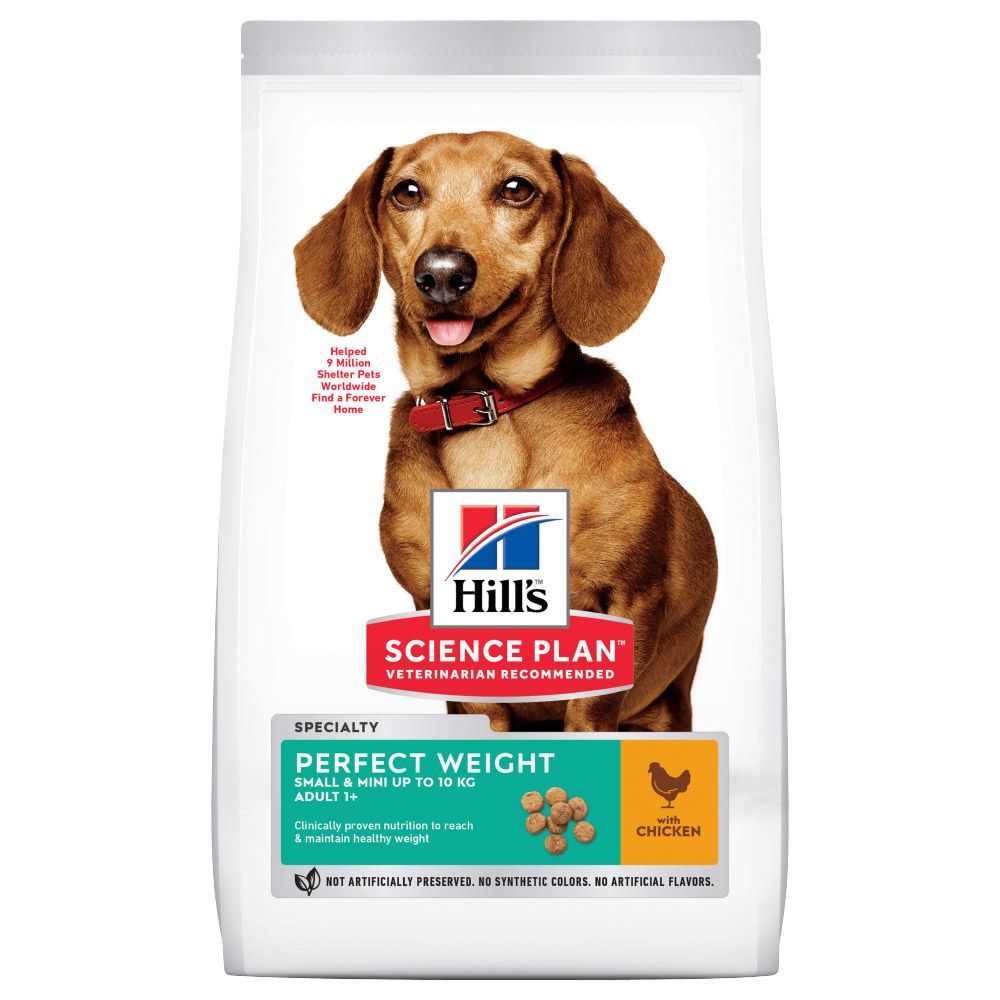 Hill's Science Plan Adult 1+ Perfect Weight Small & Mini with Chicken 1.5kg