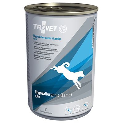 Trovet Hypoallergenic Lamb Wet Food LRD 400g