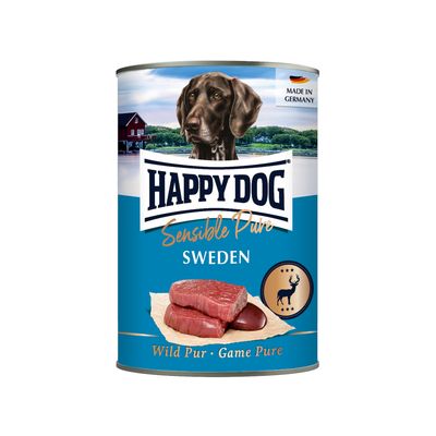 Happy Dog Sensible Pure 6 x 400 g Sweden (Wild Pure)
