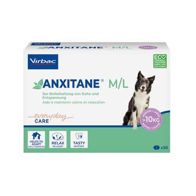 Virbac ANXITANE 2 x M/L: 30 tablets