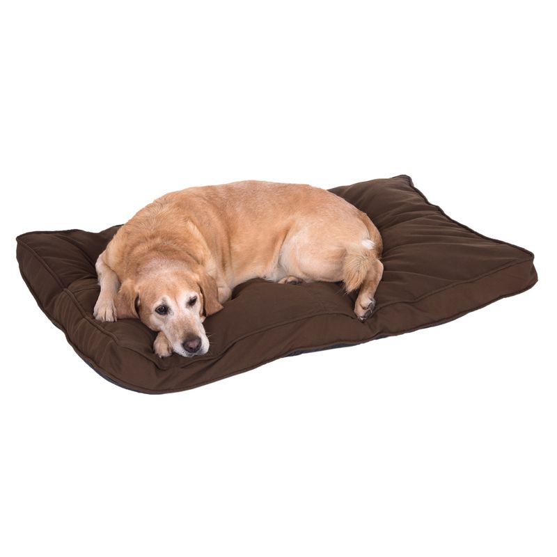 Cosy Mocha Brown Dog Mattress approx. 90 x 59 x 8 cm (L x W x H)