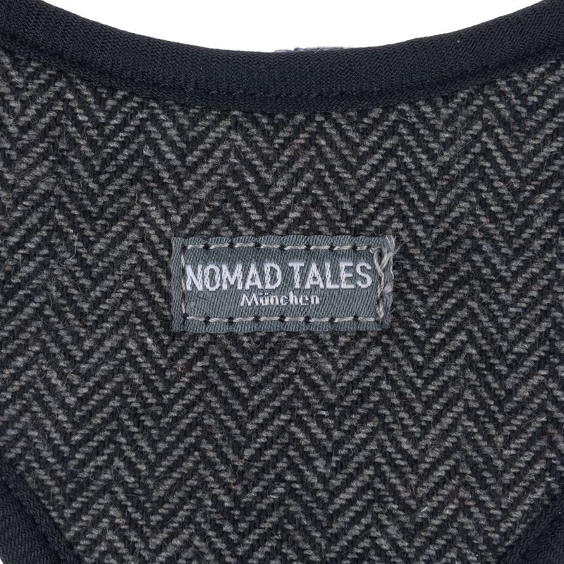 Nomad Tales Calma Harness - Ebony Size XXS: 20 - 30 cm chest circumference