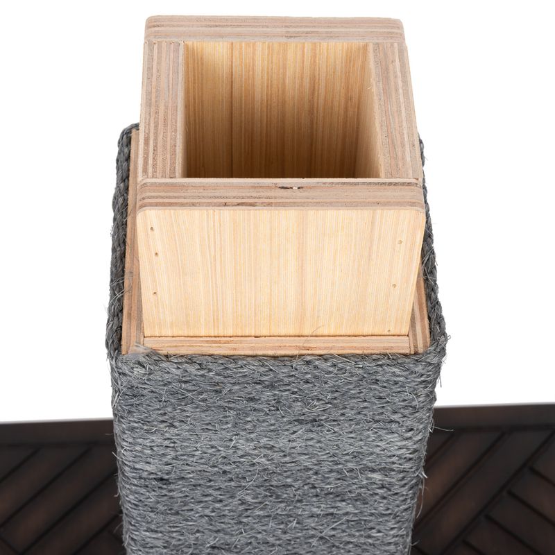 Modern Living Scratching Post Sered dark brown / grey