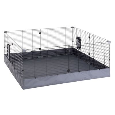 Ferplast Hub 04 Small Animal Cage 140.5 x 140.5 x 59.5cm (L x W x H)