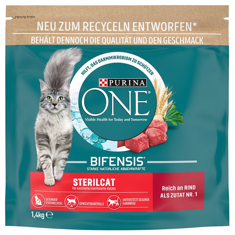 PURINA ONE SterilCat Beef 750g