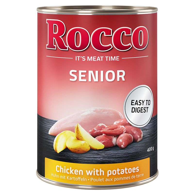 Rocco Senior Saver Pack 24 x 400g Mixed Pack (2 Varieties)