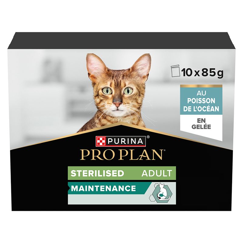 PURINA PRO PLAN Sterilised Adult Maintenance 10 x 85g Turkey