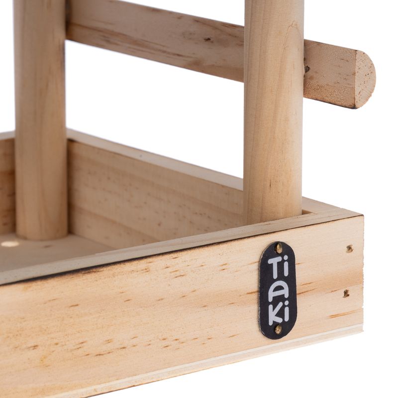 TIAKI Barn Bird House approx. L 19 x W 19 x H 18.5 cm