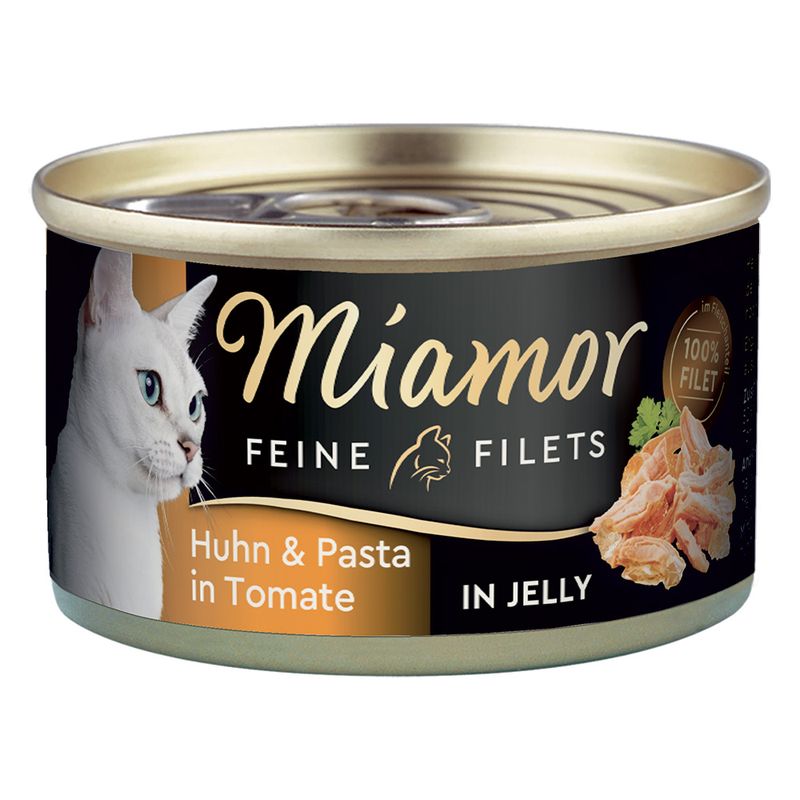 Miamor Fine Fillets 1 x 100 g Skipjack tuna in jelly