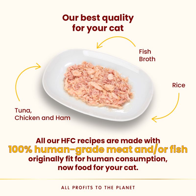 Almo Nature HFC Natural Light Saver Pack 24 x 50g Atlantic Tuna