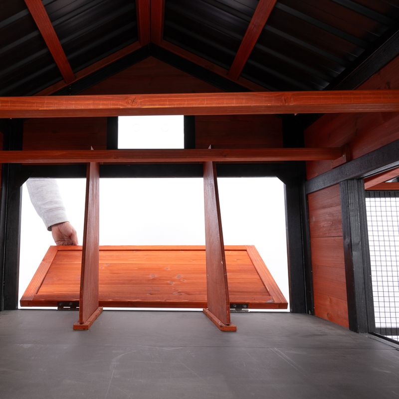 TIAKI Premium Chicken Coop 166 x 88 x 131.4 cm (2 Packages*) (L x W x H)