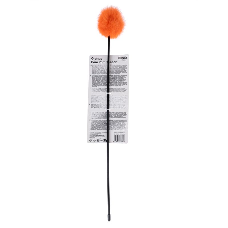zooplus Basics feather duster pompom 1 Toy