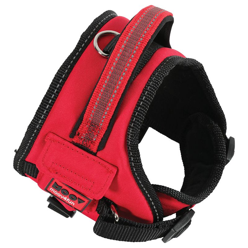 Zolux Moov Comfort Adjustable Dog Harness – Red Size S: 50 - 66cm chest girth
