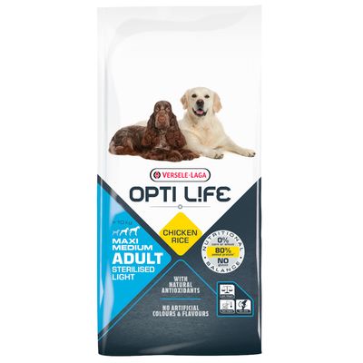 Opti Life Adult Light Medium & Maxi 2 x 12,5 kg