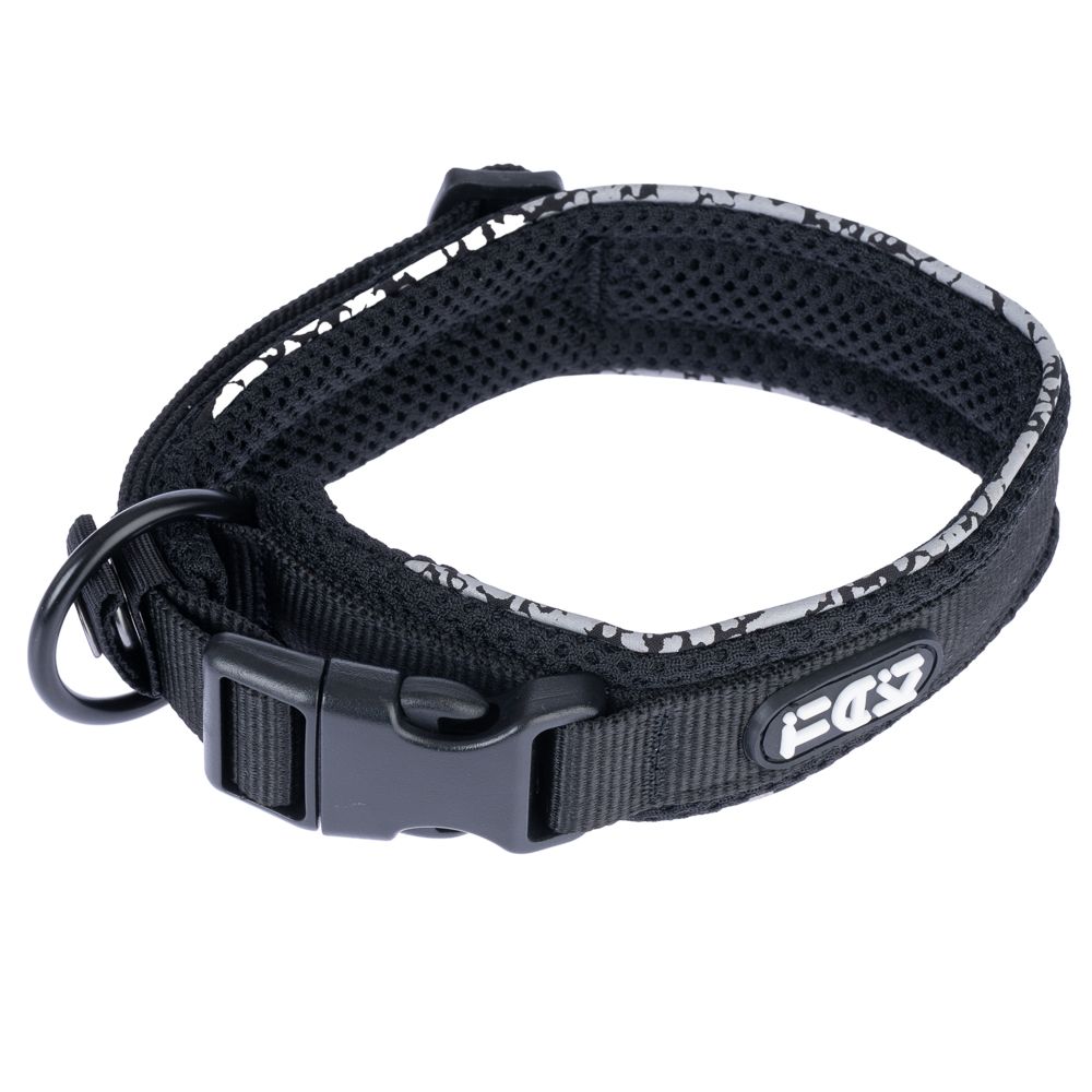 TIAKI Reflective Collar Size S: 25 - 35 cm Neck Circumference, 20mm Width