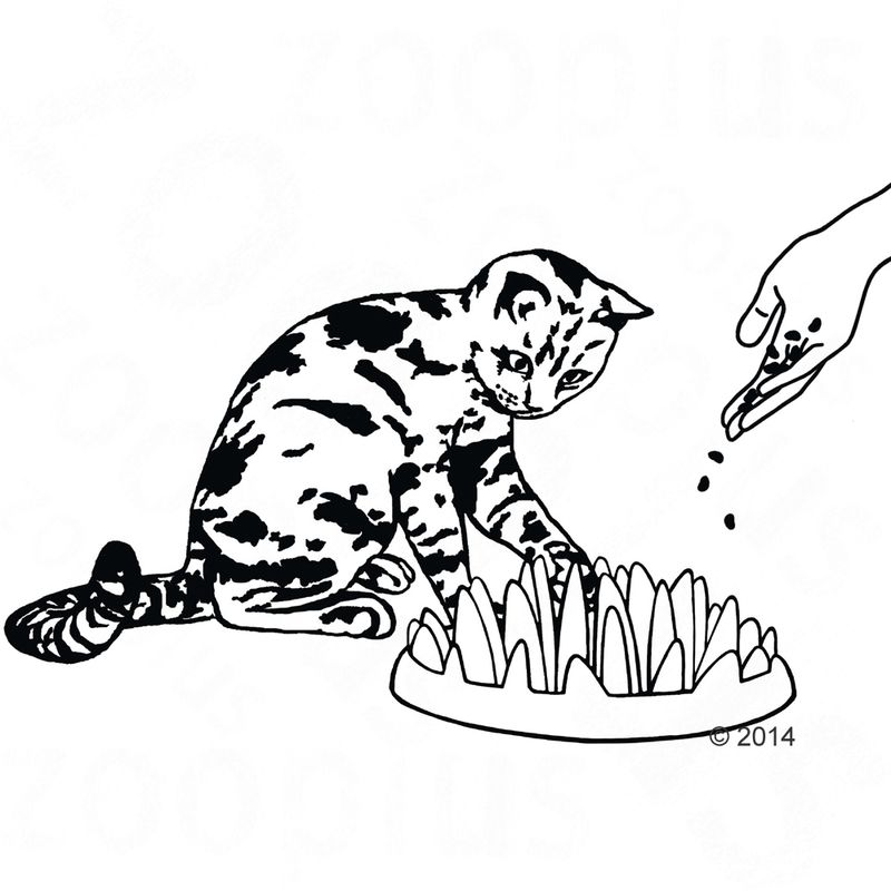 NORTHMATE ® Catch Cat Feeder 1 Bowl