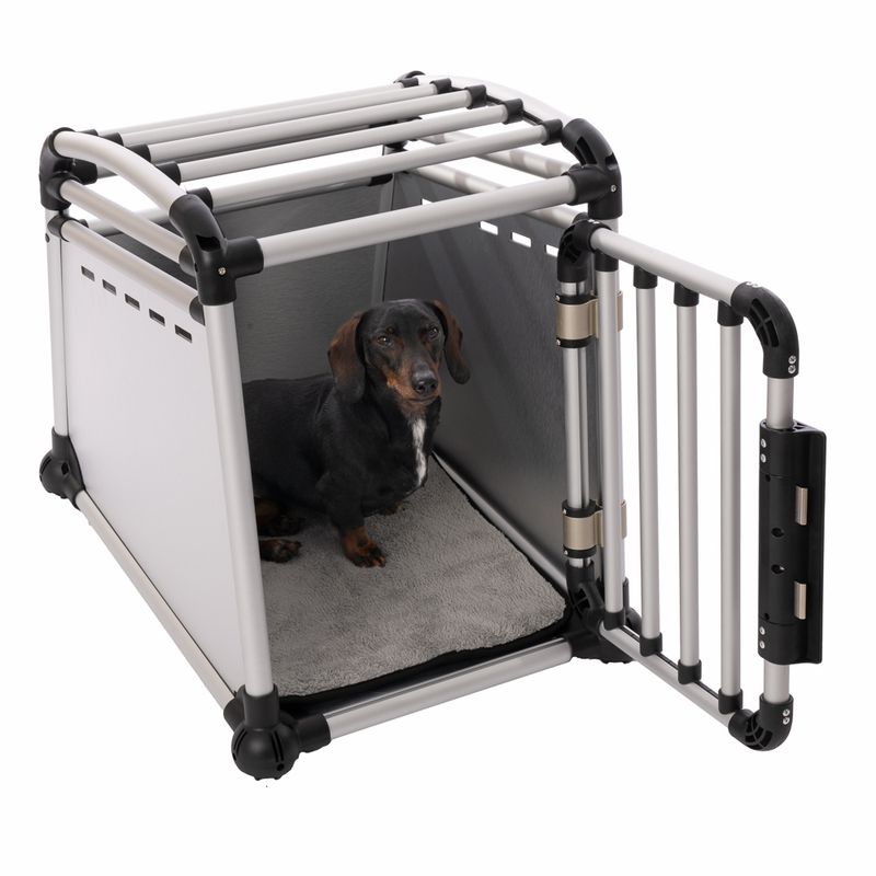 Nomad Tales Spirit Aluminium Dog Crate Size S: 53 x 68 x 61cm (W x D x H)