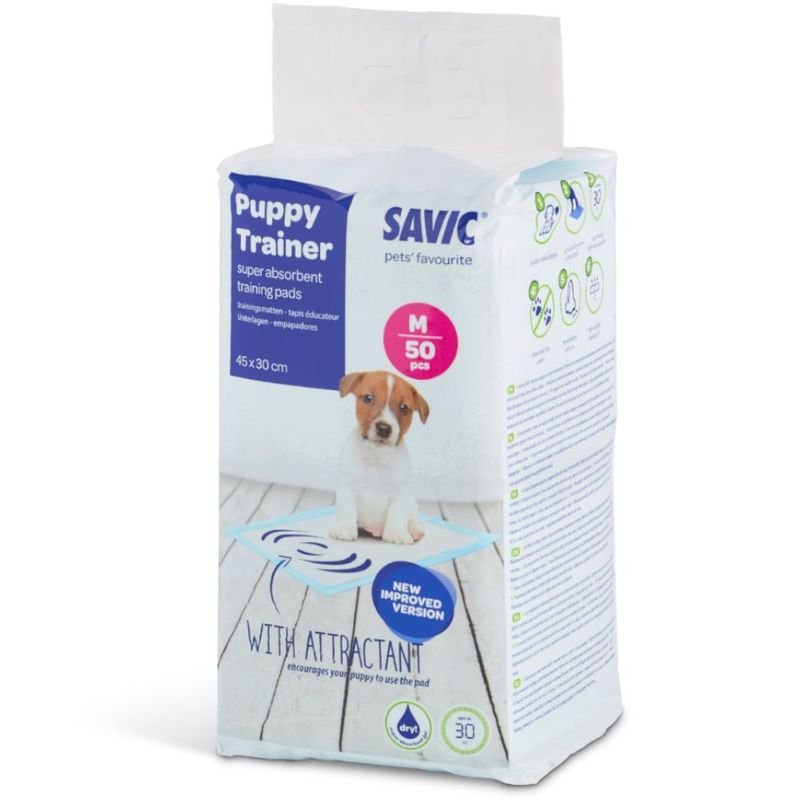 Savic Puppy Trainer Starter Set M (with 7 Pads)
