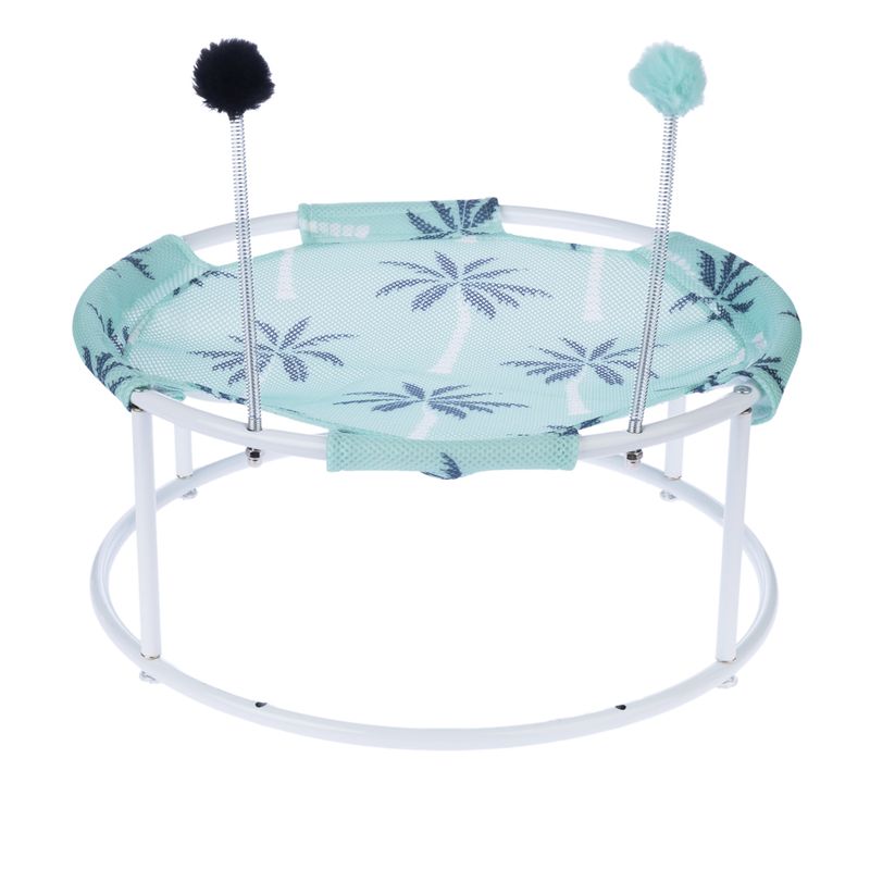 TIAKI Palm Tree Sun Lounger with Pompoms diameter 45 x (H) 19 cm